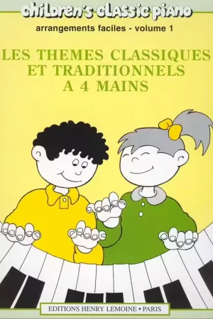 Super offre - Lemoine Heumann HANS-gunter - Les Themes Classiques et Traditionnels A 4 Mains Vol.1 - Piano 4 Mains