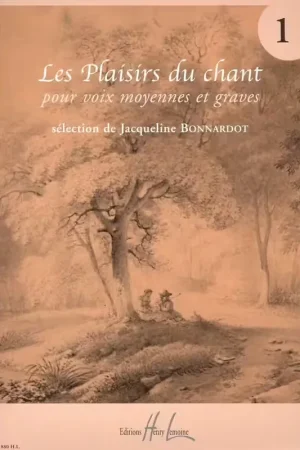 Lemoine Bonnardot Jacqueline - Les Plaisirs Du Ch Vol.1 - Voix Moyenne Ou Grave Piano | Retour gratuit