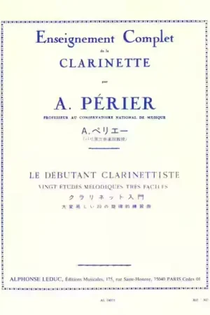Leduc PERIER A. - LE DEBUTANT CLARINETTISTE - Nouveau produit