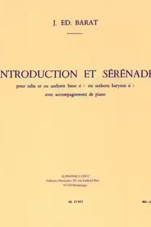 Leduc Barat J. Ed. - Introduction et Serenade - Tuba & Piano - Soldes