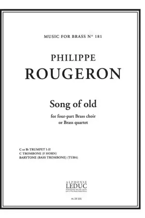 Leduc Rougeron Philippe - Song Of Old | Nouvel arrivage