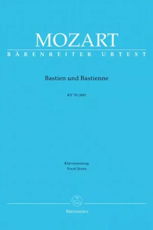 Économisez maintenant | Barenreiter Moz W.A. - Bastien Et Bastienne Kv 50 (46B) - Ch Piano