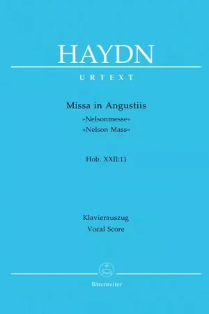 Commandez maintenant - Barenreiter Haydn J. - Missa In Augustiis Nelson Mass Hob.Xxii:11 - Reduction Ch Piano