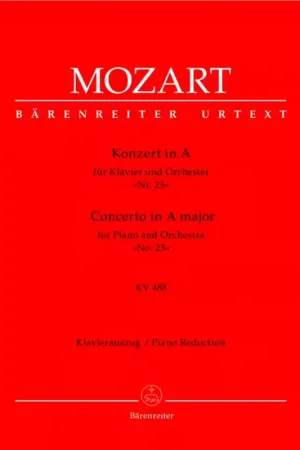 Expédition express | Barenreiter Mozart W.a. - Concerto N°23 En La Majeur KV 488 Pour Piano et Orchestre - 2 Pianos