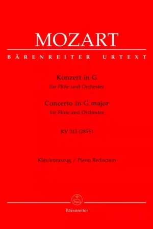 Barenreiter Moz W.A. - Concerto En Sol Majeur Kv 313 (285C) - Flute Piano | Dernières pièces