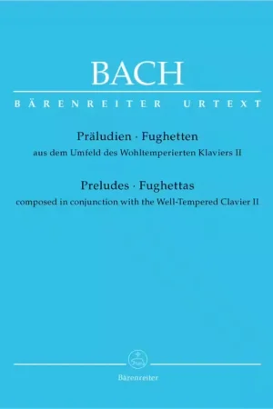 Barenreiter Bach J.S. - Preludes et Fugues Composes En Meme Temps Que Le Clavier Bien Tempere Vol.2 - Piano - Remise supplémentaire