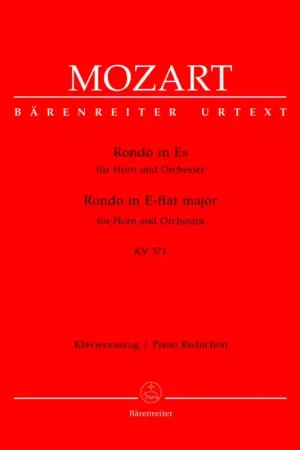 Barenreiter Moz W.A. - Rondo En Mib Majeur Pour Cor Et Orchestre Kv 371 - Cor Piano | Bien noté