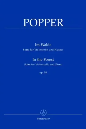 Barenreiter Popper D - Im Walde Op.50 - Violoncelle Piano - Achetez dès maintenant