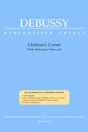 Promotion | Barenreiter Debussy Claude - Children's Corner - Piano