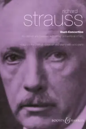Meilleur prix | Boosey & Hawkes Strauss - Duett-Concertino O. Op. Av 147 - Clarinette Bassoon H Et String Orchestre