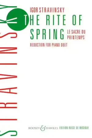 Offre flash | Boosey & Hawkes Stravinsky Igor - The Rite Of Spring - Reduction Piano