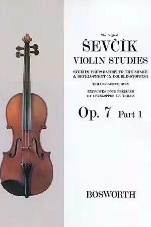 Bosworth Sevcik - Etudes Op.7 Part 1 - Violon | Bon plan