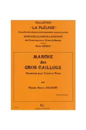 Combre Joubert - Marche Des Gros Cailloux - Violon et Piano | Petit prix