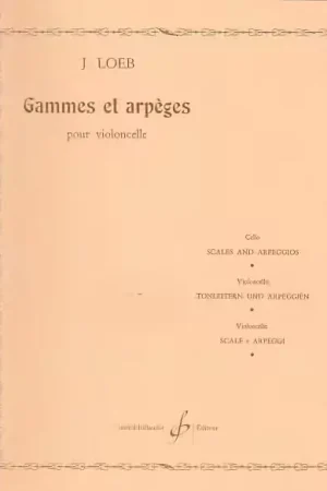 Premium - Billaudot Loeb J. - Gammes et Arpeges Pour Violoncelle