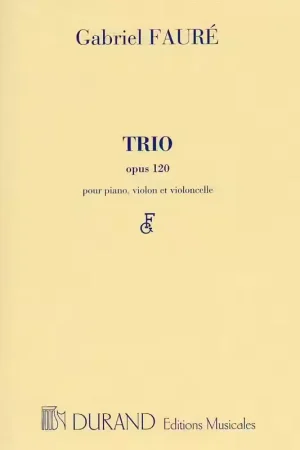 Durand Faure - Trio Op 120 - Violon Violoncelle Et Piano - Disponible dès maintenant