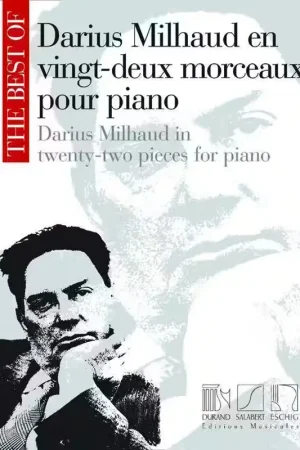Retour gratuit | Durand MILHAUD D. - THE BEST OF - PIANO