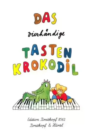 Remise supplémentaire | Edition Breitkopf The FOUR-handed Keyboard Crocodile - Piano (4 Hets)