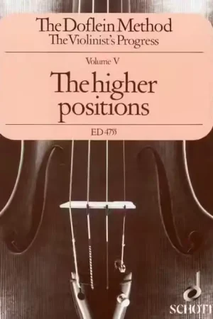 Top des ventes | Schott The Doflein Method Vol.5 - The Higher Positions