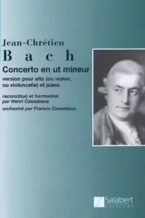 Tout juste ajouté - Salabert Bach J.C. - Concerto En Ut Mineur - Alto