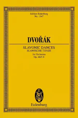 Commandez dès maintenant | Eulenburg Dvorák - Danses Slaves Op. 46/5-8 B 83 - Orchestre