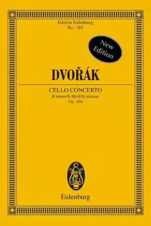 Offre | Eulenburg Dvorák - Concert Si Mineur Op. 104 B 191 - Violoncelle et Orchestre