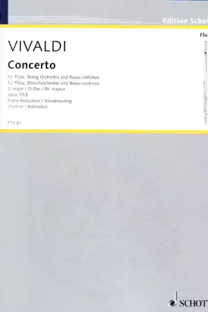 Commandez maintenant - Schott Vivaldi Concerto Iii Opus X : ?Il Cardinello?