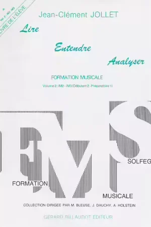 Billaudot Jollet JEAN-clement - Lire Entendre Analyser Vol.2 (eleve) | Satisfait ou remboursé