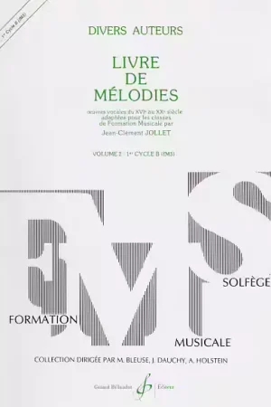 Quantité limitée | Billaudot Jollet Jean-Clément - Livre De Mélodies Vol.2