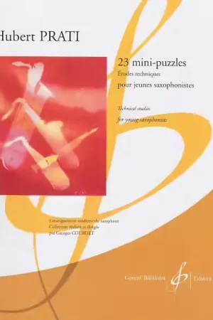 Best-seller | Billaudot 23 Mini-Puzzles Saxophone - Prati