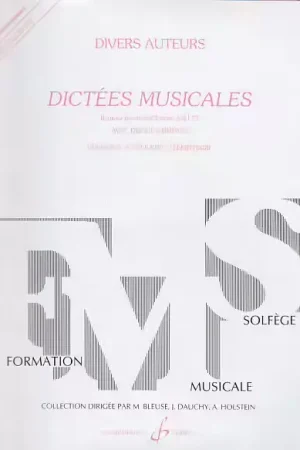 Billaudot JOLLET JEAN-CLEMENT - DICTEES MUSICALES VOL.3 + CD - LIVRE DE L'ELEVE | Disponible maintenant
