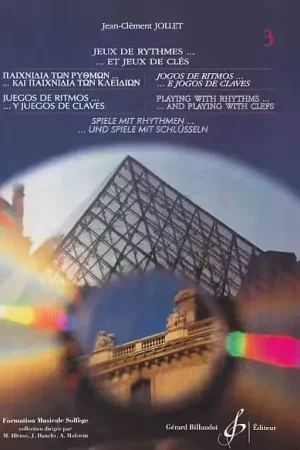Qualité supérieure - Billaudot Jeux De Rythmes et Jeux De Clés Vol.3 - Jollet