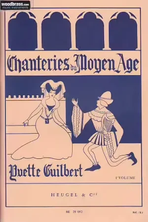 Heugel Guilbert - Chanteries Du MOYEN-age Vol.1 - Chant/piano - Préféré des clients