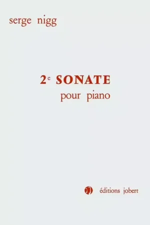 Offre spéciale | Jobert Nigg Serge - Sonate N°2 Pour Piano - Piano