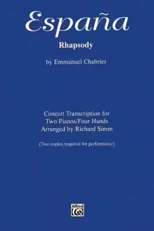 Warner Bros Chabrier Emmanuel - Espana Rhapsody | Produit phare