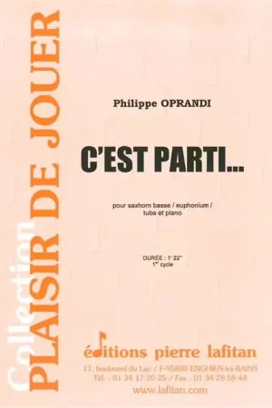 Liquidation - Lafitan Oprandi Philippe - C'est Parti - Tuba & Piano