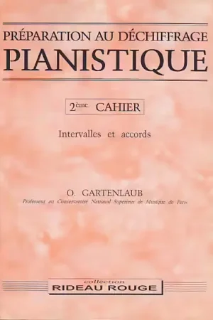 Achetez maintenant - Rideau Rouge Gartenlaub Odette - Preparation Au Dechiffrage Pianistique Vol.2