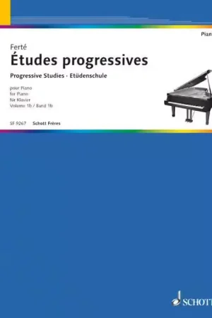 Schott Ferte A. - Etudes Progressives vol.1B | Direct fabricant