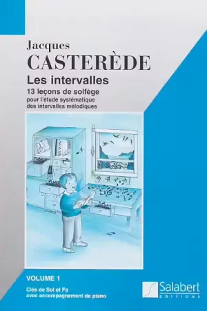 Salabert Salert Casterede Les Intervalles Vol.1 2 Clés Avec Piano | Ne manquez pas cette offre