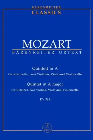 Offre à durée limitée | Barenreiter Mozart W.a. - Quintette En La Majeur KV581 - Conducteur Poche