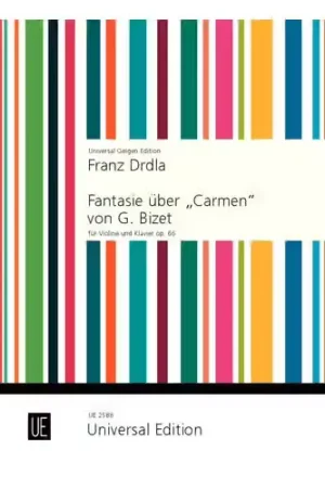 Universal Edition Drdla - Fantasia On "carmen" By G. Bizet Op. 66 - Violon et Piano - Offre limitée
