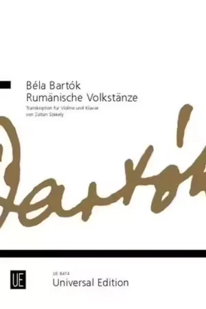 Universal Edition Bok Bela - Danses Roumaines - Violon Piano - Plus que quelques pièces