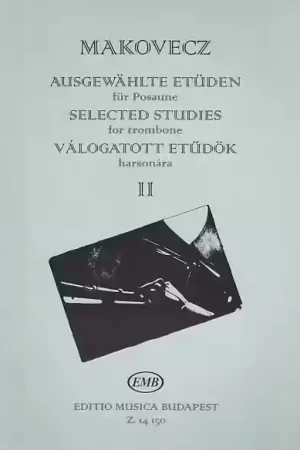 Paiement sécurisé - EMB (Editio Musica Budapest) Makovecz Pal - Selected Studies Vol.2