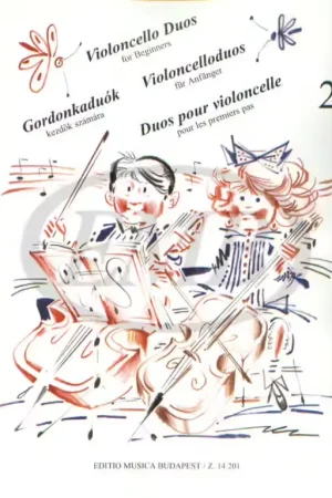 Achetez dès maintenant - EMB (Editio Musica Budapest) Violoncello Duos For Beginners Vol.2 - Violoncelle