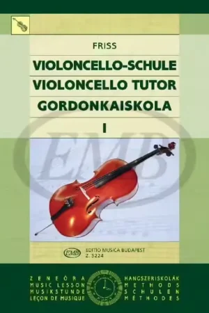 Best-seller | EMB (Editio Musica Budapest) Violoncello Tutor Vol. 1 - Cello