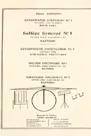 Editions Agostini Solfège Syncopé Vol.1 - Agostini - Expédition immédiate