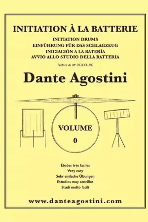 Editions Agostini Initiation A La Batterie Vol.0 - Agostini | À ne pas manquer