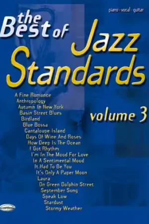 Carisch Best Of Jazz Standards Vol.3 - PVG - Liquidation