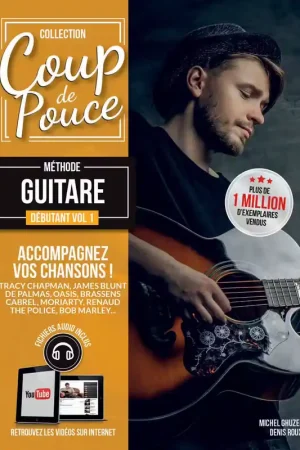 Coup De Pouce Méthode Guitare Acoustique Débutant Vol.1 - Ajoutez au panier