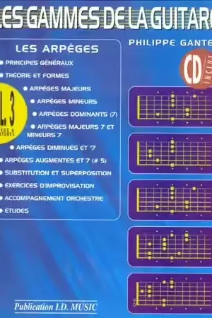 ID Music Ganter Philippe - Les Gammes De La Guitare Vol.3 + CD | Tendance