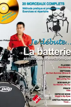 Prix promo - Hit Diffusion Fanfant J.P. - Je Debute La Batterie +CD